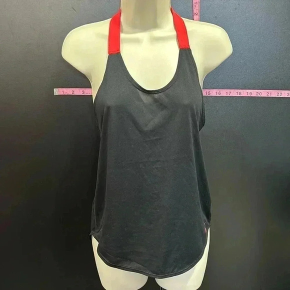 Nike Dri-Fit Loose fit,T-back logo strap, Swoosh logo at hem, athletic tank top - Picture 1 of 7